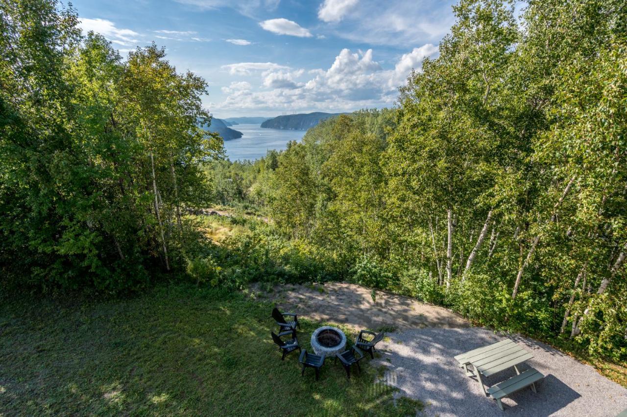 Montfjord - Chalets, Spa Et Vue - Chantafjord #2 Sacre-Coeur Esterno foto